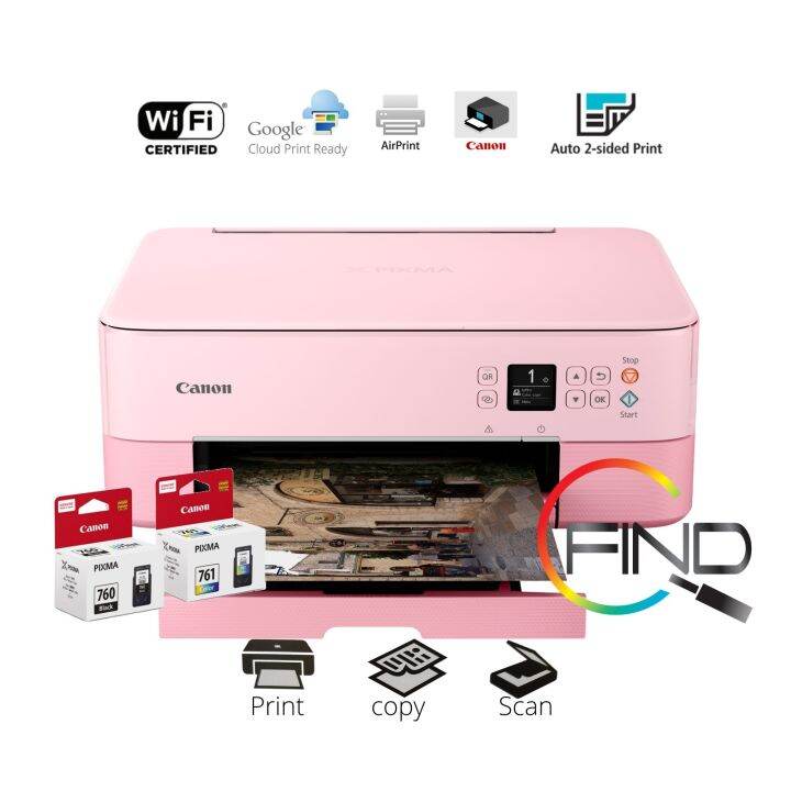 canon pixma pink