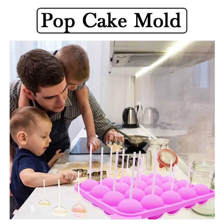 Silicone Lollipop Candy Molds –