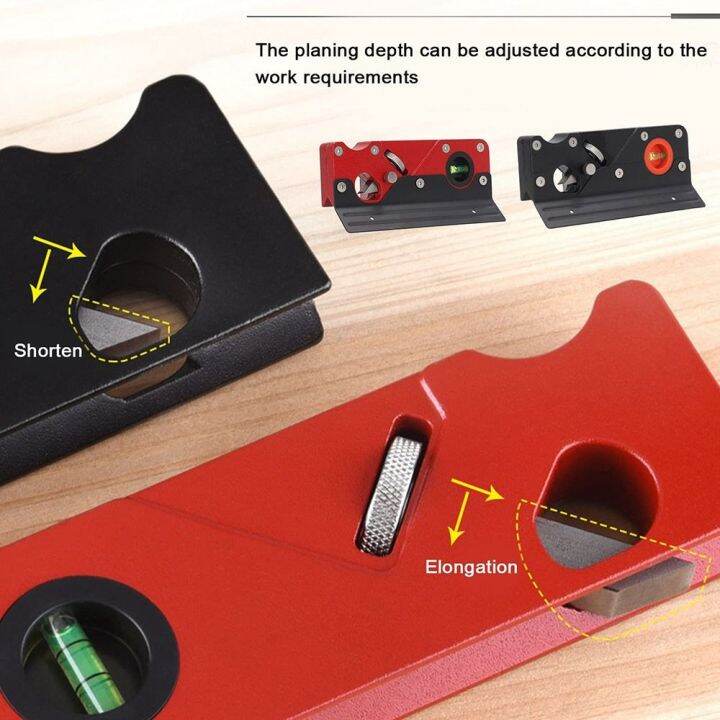 PETIYOUZA DIY Quick Edge Trimming Woodwork Hand Planer Chamfering