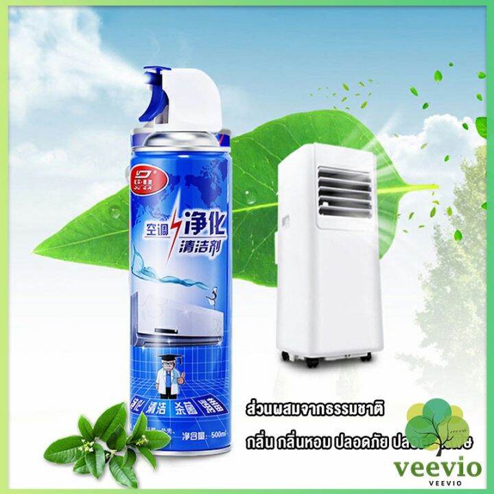 veevio-ล้างแอร์บ้าน-กำจัดสิ่งสกปรก-เชื้อรา-แบคทีเรียและกลิ่นต่างๆ-air-conditioner-cleaning-spray-มีสินค้าพร้อมส่ง