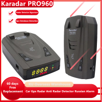 Karadar Pro960 Antiradar 2 in 1 Car GPS Radar Detector Signature Mode K CT X Bands Radar Detectors for Russia and G-820str