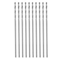 【DT】hot！ 10Pcs 0.75/1.75/1.7/1.6mm hand Twist Bit Set Straight with Shank Metal Drilling