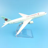 16ซม. เครื่องบินเครื่องบินรุ่น Air Canada Boeing 777เครื่องบินรุ่น Diecast โลหะเครื่องบินรุ่น1:400เครื่องบินของเล่นของขวัญจัดส่งฟรี