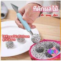 ที่ตักผลไม้ 2 in 1  แกะสลักผลไม้ fruit spoon