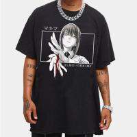 【chainsaw man tshirt】? anime tshirtเสื้อผู้ชายเท่ เสื้อยืดผ้าฝ้าย เสื้อยืดคอกลม แขนสั้น ผ้าฝ้ายแท้ พิมพ์ลายอนิเมะ  รับผู้ชายเสื้อยืดเสื้อยืด