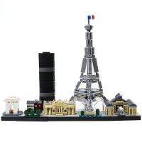 21044 New York  Architecture Skyline Building Blocks Set Tower Edifice Bricks Town Street View Assemble Toys For Children Gifts