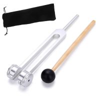 Tuning Fork 128 Hz C-128 Frequency Aluminum Alloy Non-Magnetic Tuning Fork for Healing with Taylor Hammer