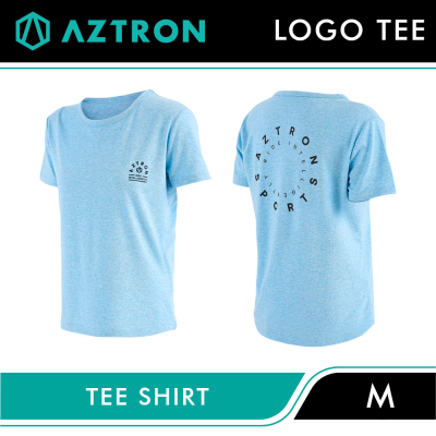 Aztron Logo Tee Tees เสื้อยืด เสื้อยืดผู้หญิง เสื้อคอกลม เนื้อผ้า Cotton