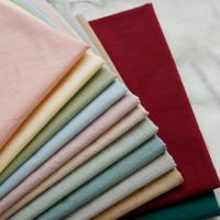 150x50cm 60s High Quality Solid Color Soft Thin Pure Cotton Sewing Fabric Making Shirt Doll Clothes Dress Clothing Lining Cloth