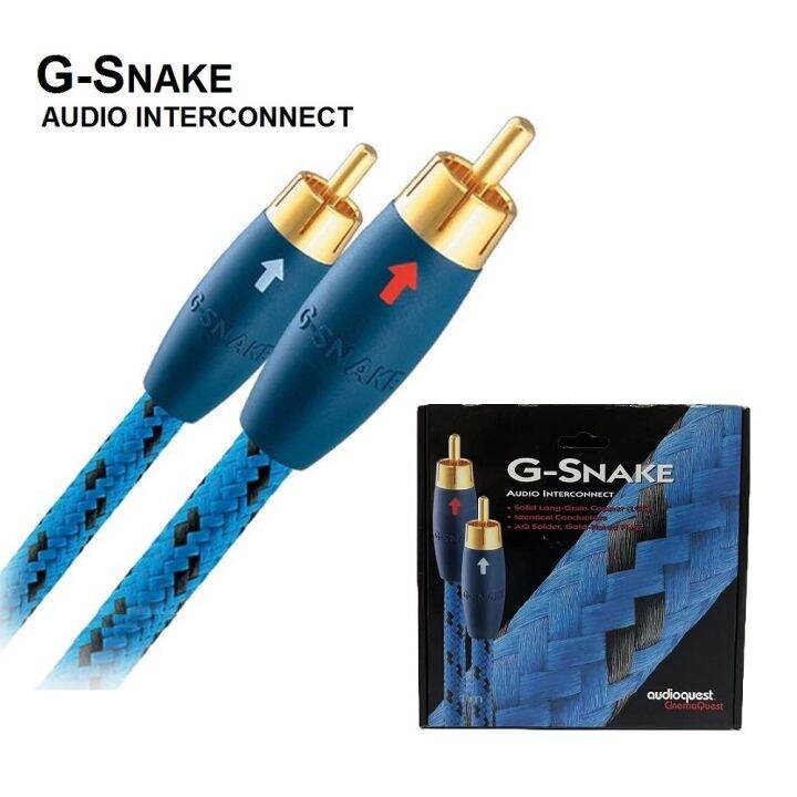 AudioQuest Gsnake RCA audio interconnect 1Meter High Performance