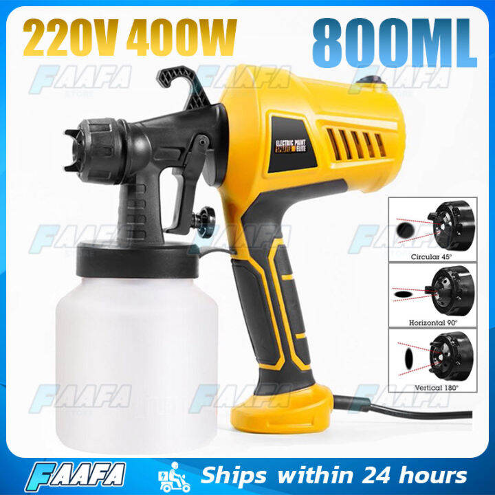 Electric Paint Spraying Machine 220V 400W Paint Zoom Spray Gun Portable