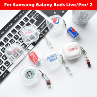 การ์ตูน Soft TPU ไร้สายบลูทูธหูฟังกรณีสำหรับ Samsung Galaxy Buds 2 Pro ซิลิคอนป้องกันการล่มสลายปกคลุมสำหรับ Buds Pro Buds สดหูฟังชาร์จกล่องอุปกรณ์เสริม