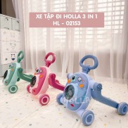 TẶNG MÃ GIẢM 40K Xe tập đi 3in1 Holla HL-02153 vừa tập đi, chòi chân và