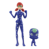 14pcs/set Miraculous: Tales of Ladybug &amp; Cat Noir Figures Anime Statue Model ToyfunMiraculous: Tales of Ladybug &amp; Cat Noir FigureAnime Statue Model Toys Action Figure Toy CollectionAdults Kids