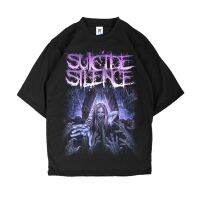 2023 วง KAOS Suicide Silence TSHIRT GROSIR BAJU ค่ายเพลง MERCHONS MUSIK เมทัลร็อก พรีเมียม มูร่า เสื้อยืดแฟชั่นลำลอง