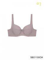 Sabina เสื้อชั้นใน มีโครง รุ่น Function Bra รหัส SBO1100 สีช็อคโกแลต