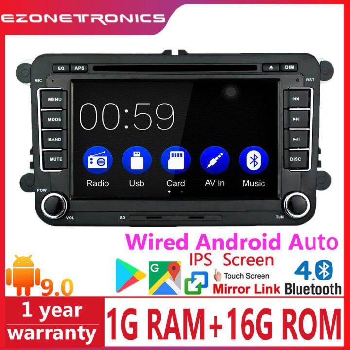 Android 9.0 single Din Car Stereo Navigation 7 inch Touch Screen GPS C –  EZoneTronics