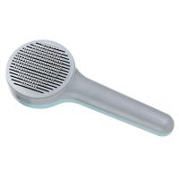 Cat Brush, Dog Brush, Self-Cleaning Slicker Brush, Pet Brushes with Large Button for Cats, Dogs, Massage, Cleaning