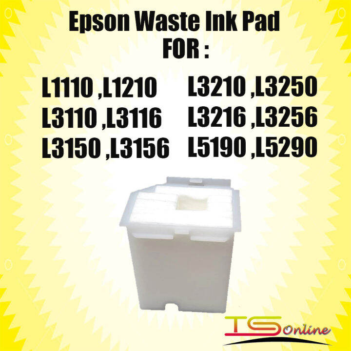 Epson Waste Ink Pad For L1110. L3110. L1210, L3210, L3250 ect Lazada