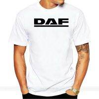 Daf Trucks Man Tshirt Car Logo Clothing Tshirts Men Clothes Cotton Tees Homme