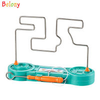 Belony ไฟฟ้า Bump Mazes ลวดเกมของเล่นคลาสสิก Tabletops เกมปริศนาเด็กผู้ใหญ่