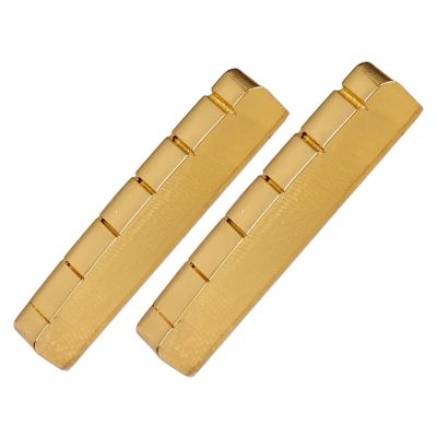 ：《》{“】= 1Pcs 4/6 String Pre-Slotted Brass Nut Bridge Nut 42Mm For LP EPI Electric Guitar Replacement Parts Guitar Accessories