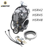 Mikuni HSR tm42 42 มิลลิเมตรชุดง่าย carb คาร์บูเรเตอร์สำหรับ 90-06 H arley softail Dyna ใหม่