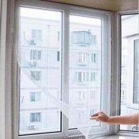 S2T Self-Adhesive Magic ผ้าโพลีเอสเตอร์หน้าจอหน้าต่าง Anti-Insect Protector