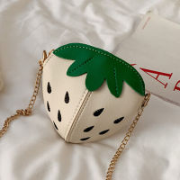 Kids Messenger Bag Girls Korean Style Western Style Shoulder Bag Princess Children Strawberry Fashion Girl Small Backpack Bag