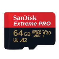 Original SanDisk Extreme Pro Micro SD 128GB 64GB SDXC A2 V30 UHS-III Memory Card Transflash TF Card For 4K UHD Camera