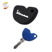 Car Styling Silicone Car Key Case Cover for Vespa Enrico Piaggio GTS300 LX150 Fly 125 3vte Gts 200 Motorcycle Key Accessories Key Chains