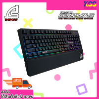 คีย์บอร์ดเล่นเกมส์ Signo Gaming Keyboard Semi Mechanical CENTAURUS KB-730 Black พร้อมส่ง