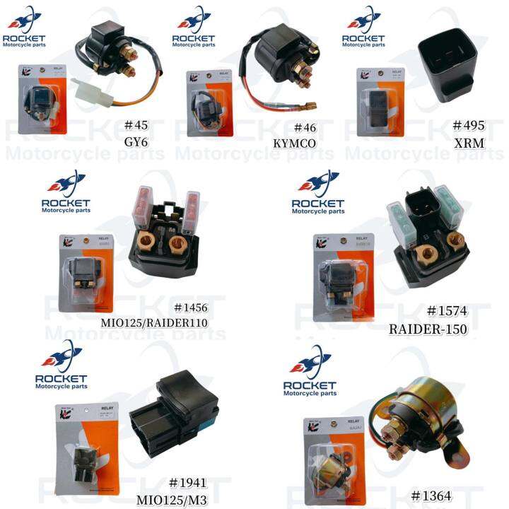 MOTORCYCLE STARTER RELAY KYMCO BAJAJ/XL/GL XRM RAIDER150 BAJAJ MIO125