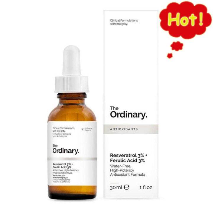 The Ordinary Resveratrol 3 + Ferulic Acid 3 30ml Lazada PH