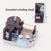 DIY Music Box Mechanism with Extended Winding Shaft Unusual Gifts Christmas