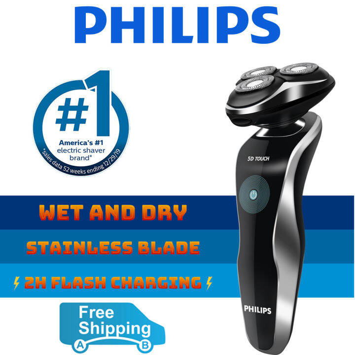 PHILIPS Electric Shaver5D Pivot & Flex Heads, PopUp Trimmer