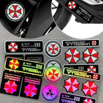 PU 3D Umbrella Corporation Resident Evil Car Sticker Decals [On Stock]