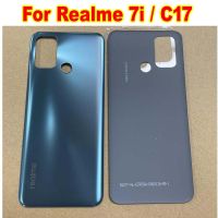 Berkualiti Tinggi Baru Unoppo RMX2103 7i Realme Belakang Bateri Belakang Kes Pintu Perumahan Penutefup Shell ON Penggantian untuk Realme C17