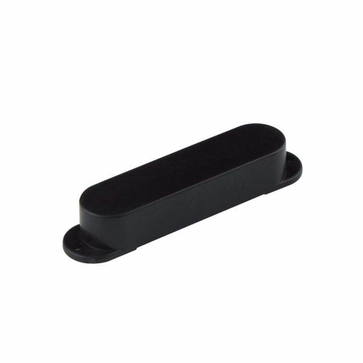 fleor-set-of-plastic-black-guitar-single-coil-pickup-covers-2t1v-knobs-switch-tip-whammy-bar-tip-for-st-guitar-bass-accessories