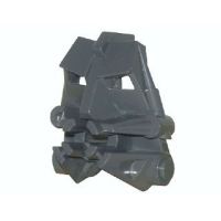 Lego part (ชิ้นส่วนเลโก้) No.32553 Bionicle Head Connector Block 3 x 4 x 1 2/3