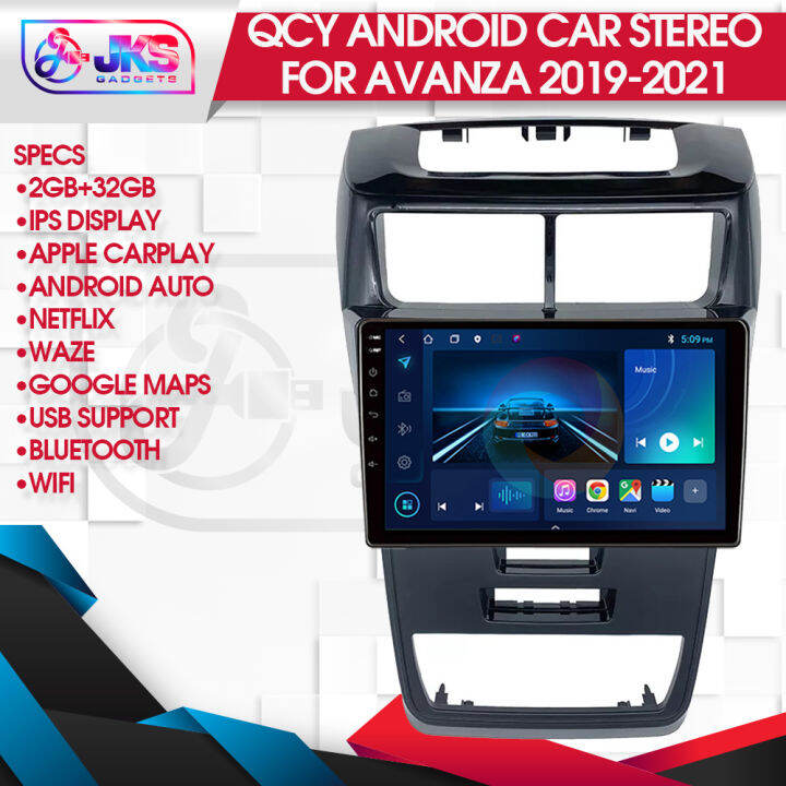 QCY Android Car Stereo With Apple Carplay and Android Auto for Toyota ...