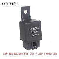 【Worth-Buy】 รีเลย์เครื่องปรับอากาศ12 V 40a 40a 4ขารีเลย์สำหรับเครื่องปรับอากาศเครื่องปรับอากาศพลาสติกด้านหลังรถ Dc 12 V รีเลย์เปิดตามปกติ