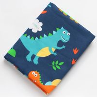 50x150cm Cotton Canvas Fabric Material For DIY Bedding Articles Table Cover Color Dinosaur D30 Sewing Patchwork