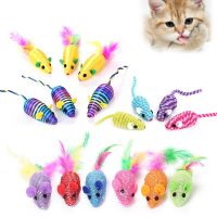 Cat Toys Interactive Fake Mouse Catnip Cat Training Toy Pet Playing Pet Squeaky Supplies Products For Kitten Kitty Pet Supplies Toys