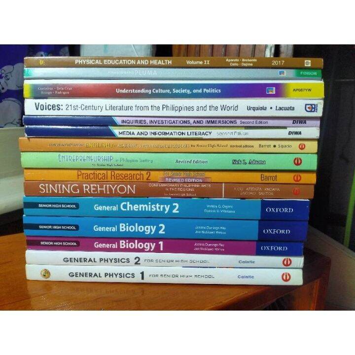 Quality Grade 11 12 STEM New Textbooks Lazada PH