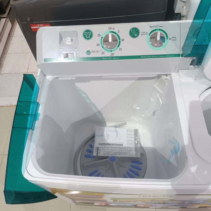 ส่งฟรี-hitachi-เครื่องซักผ้า-2-ถัง-เครื่องซักผ้า-ฮิตาชิ-15-กิโลกรัม-รุ่นใหม่-ps-150wj-ราคาถูก-รับประกันศูนย์-10-ปี-จัดส่งทั่วไทย-เก็บเงินปลายทาง
