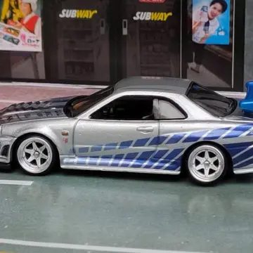 Jual hot wheels cheap nissan skyline r34