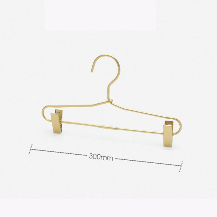 5pcs-pant-hangers-with-adjustable-clips-non-slip-trousers-hanger-metal-drying-rack-jean-skirt-storage-racks-wardrobe-organizer