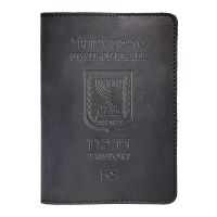 Kemy Genuine Leather Passport Cover For Israel Credit Card Holder Hebrew Passport Case Unisex Travel Wallet Card Holders