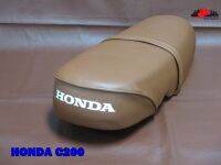 HONDA C200 DOUBLE SEAT COMPLETE “BROWN” // เบาะ เบาะมอเตอร์ไซค์ สีน้ำตาล สินค้าคุณภาพดี